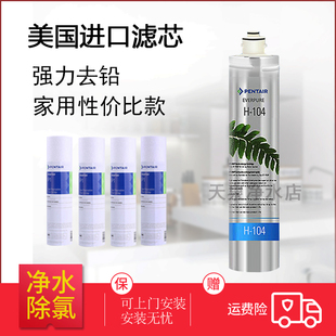 美国爱惠浦H104主滤芯H100净水器滤芯 家用厨房过滤器直饮机 包邮