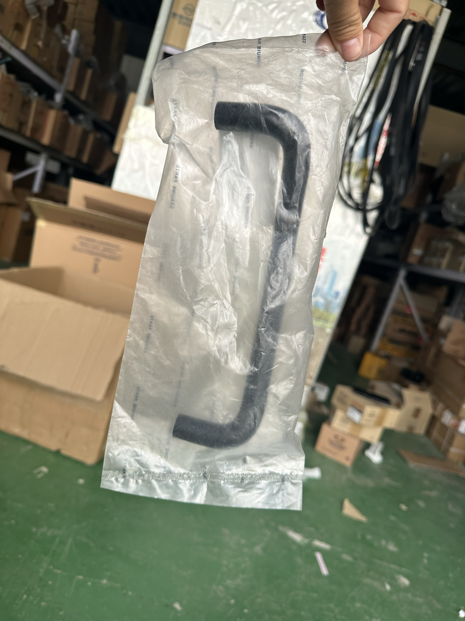 双龙路帝EGR阀废气阀管原装进口全新配件Stavic S1进气管