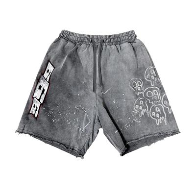 JuiceWRLD24FW字母印花短裤