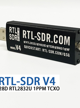 RTL-SDR Blog V4 软件定义无线电接收机 RTL2832U R828D 1PPM