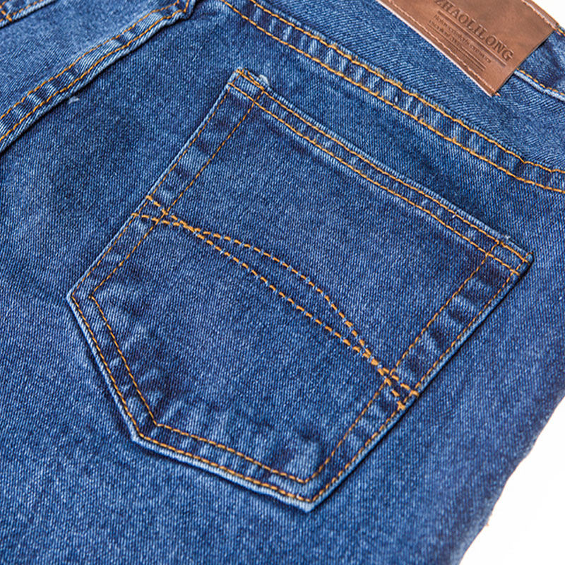 Jeans pour grands chantiers droite en vrac en coton pour automne - Ref 1461990 Image 3