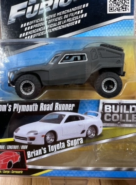 1:64速度与激情定制越野车合金模型摆件Deckard驾驶场景摆设