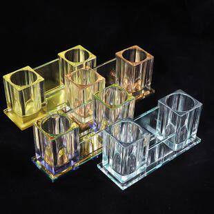 水晶话筒架家用麦架咪唑麦座直插克风话筒支架底座音响麦克风KTV