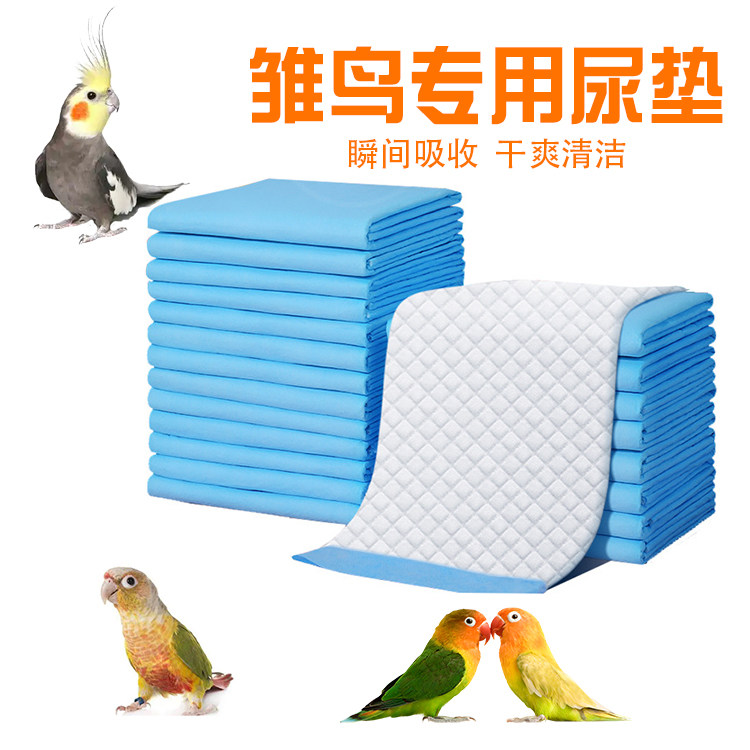 鹦鹉雏鸟垫料保温箱屎兜半毛玄凤