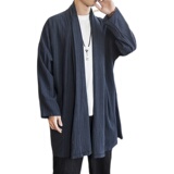 2023春季汉服开衫男风衣男士披风外套D263P90，男装风衣，星座312B-2