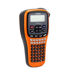 兄弟标签打印机PT-E100B升级版PT-E115B网线线缆手持式四行打印机