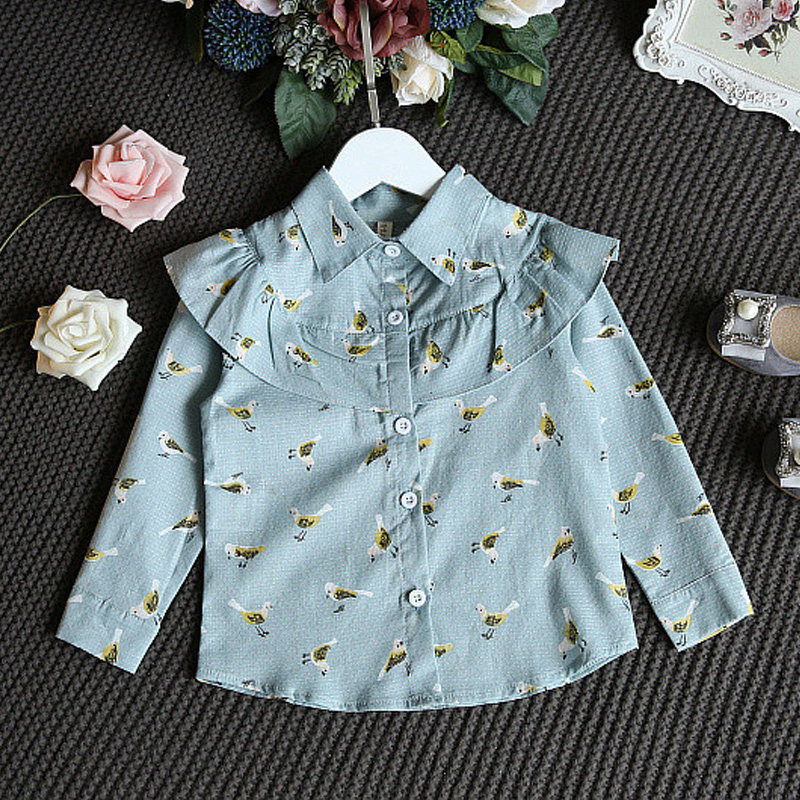 Chemise fille à manche longue - Ref 2085984 Image 3