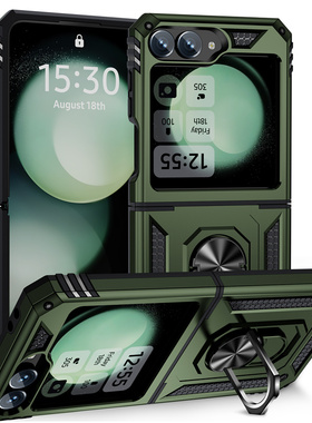 指环扣支架一体适用三星flip7手机壳折叠屏zflip6保护套galaxyzfilp5军工防摔fip4车载磁吸zip3男款zp7fe外壳