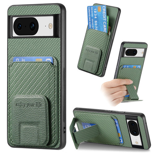 隐藏折叠支架适用Google谷歌pixel 8手机壳9pro防摔pixel8a保护套7a全包PIXEL10xl插卡PixLE 6XL新款卡包外壳