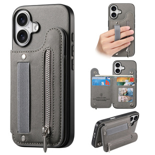 适用苹果16promax手机壳带卡包iPhone15pro多卡槽14plus零钱包13por收纳包12pm钱包11插卡放卡储物装 卡保护套