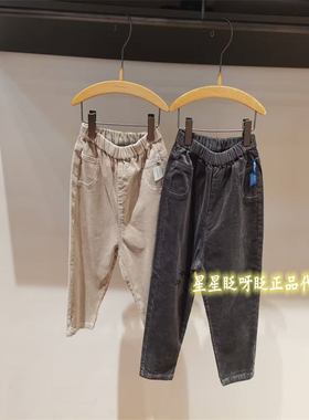 现货 jnby by JNBY童装正品百搭2025冬 YP9E10860松紧腰休闲裤435