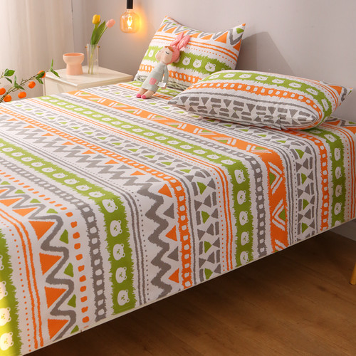 高档提花纯棉加厚床单单件