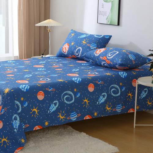 浩瀚星空100全棉单件床单被套