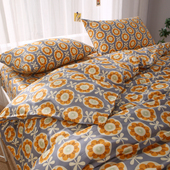 2025新款 秋冬纯棉床单被罩四件套100全棉斜纹床上用品中日式 复古