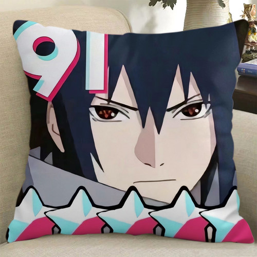 91五星火影忍者手游周边抱枕定制骨架青水白面具午睡靠垫礼物枕头