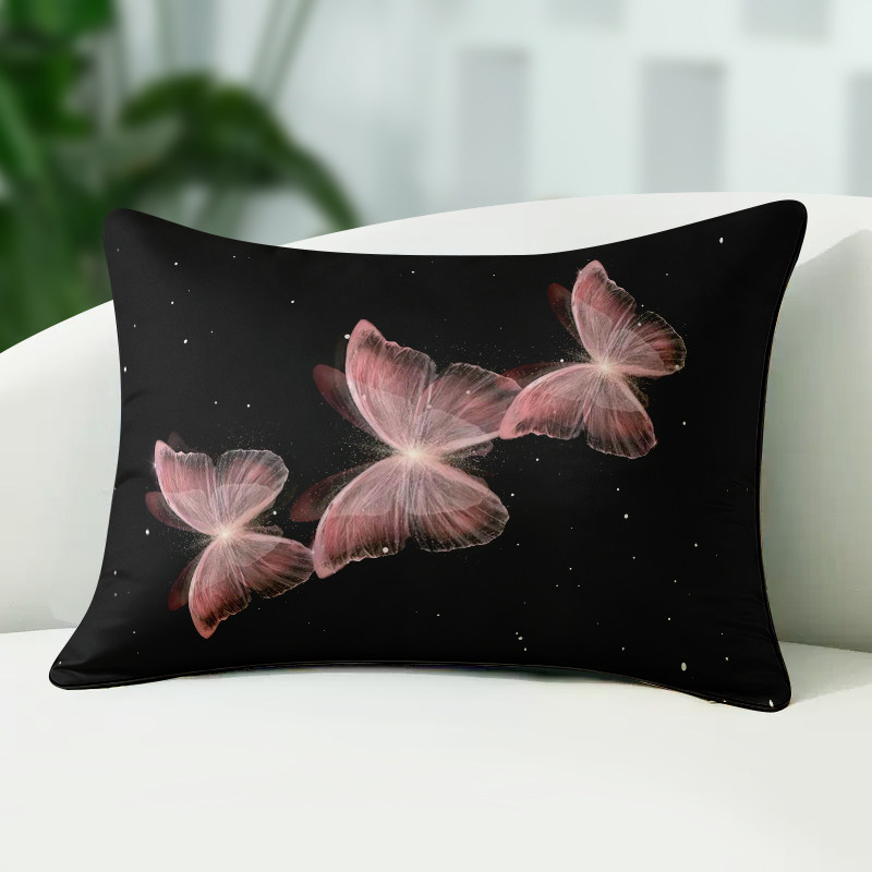 暗黑蝴蝶印花等身抱枕定制女生黑色高颜值沙发腰靠垫礼物靠枕头套,模玩/动漫/周边/娃圈三坑/桌游,动漫毛绒/抱枕/坐垫,淘宝优惠券,粉丝福利购,淘宝优惠卷