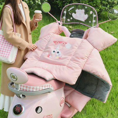 爱玛露娜挡风被加绒加厚