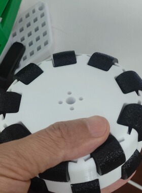 Lekiwi机器人专用轮子Lerobot108mm全向轮4寸omni wheels万向轮