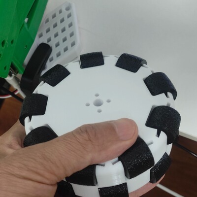 Lekiwi机器人专用轮子Lerobot108mm全向轮4寸omni wheels万向轮