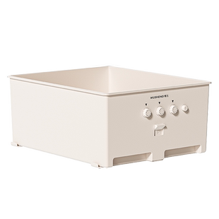 悟生课桌密码保险箱大容量超大书本文具贵重私密物品带锁收纳箱塑料抽屉式多功能学生专用整理书桌抽屉收纳盒