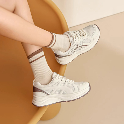 杰豪女鞋2025新款爆款休闲运动鞋