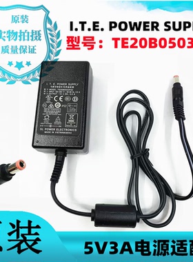 泰克Tektronix +5V3.0A示波器电源适配器I.T.E型号TE20B0503F02
