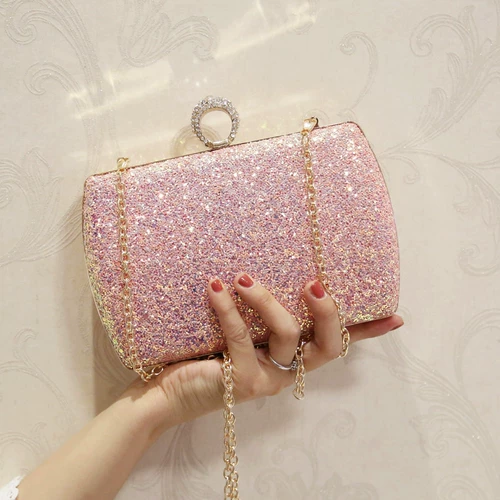 Модное кольцо, блестки для ногтей, модная маленькая сумка клатч, маленькая цепь, ремешок для сумки, 2020, новая коллекция