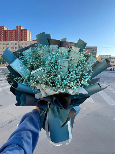 手工diy香烟花束520情人节礼物