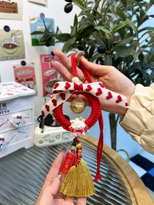 新年父亲节diy车内挂件送爸爸男