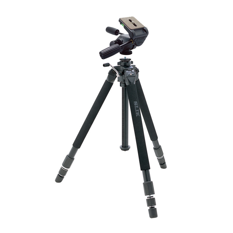 日本竖力SLIK PROFESSIONAL II-LE大型三脚架可升降套装含908云台