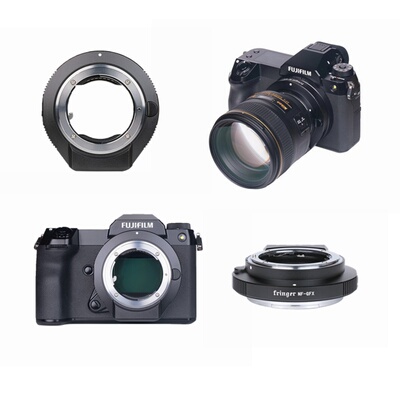 尼康镜头转富士中画幅自动转接环