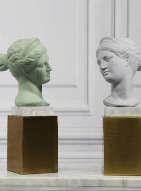 术品家居陶瓷小摆件家居装饰摆件人像小装饰品