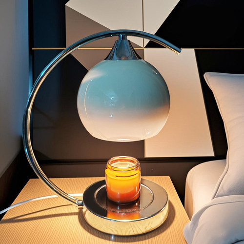 极简悬球香薰融蜡灯无烟可调光定时香薰台灯家居极简装饰台灯