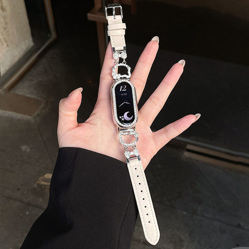 公主皮肤适用小米10kt猫镂空表带