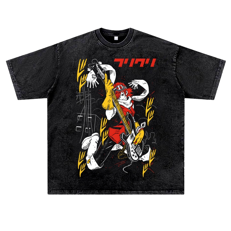 时尚潮流，舒适落肩T恤