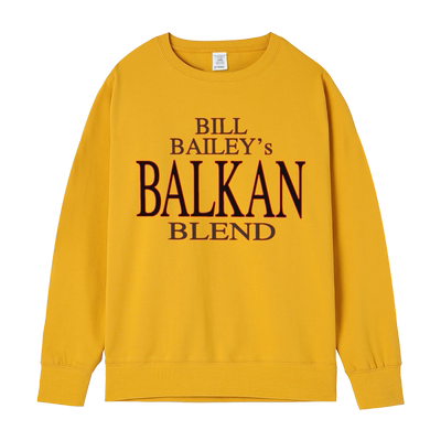 欧美烟斗客斗草德国dtm比利巴尔干balkan周边秋冬圆领套头卫衣男