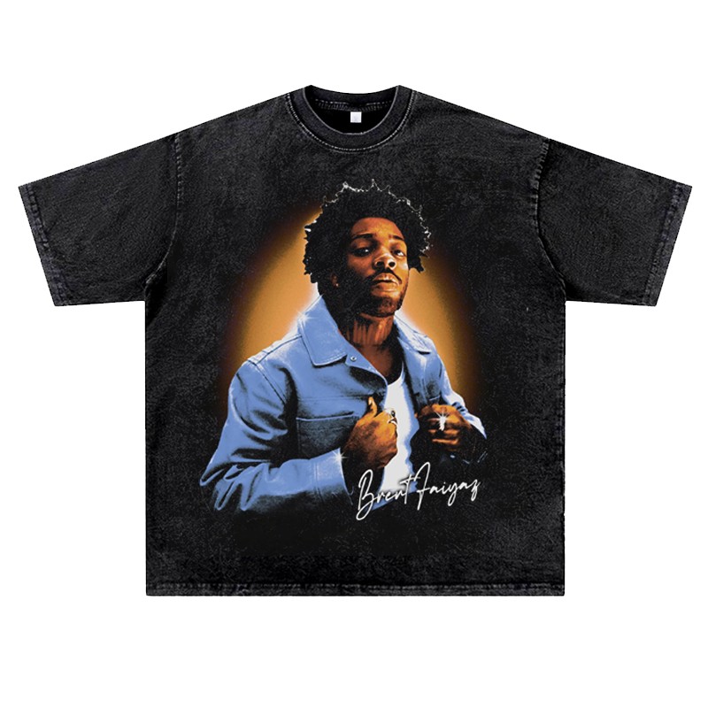 时尚潮流，舒适落肩T恤