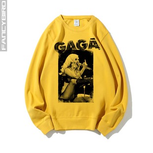 春秋圆领卫衣套头衫男女同款欧美摇滚ladygaga嘎嘎老鳖周边衣服