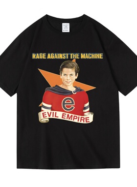 纯棉短袖T恤Rage Against The Machine摇滚乐队暴力反抗机器周边