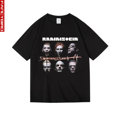 德国战车金属欧美乐队中性款衣服