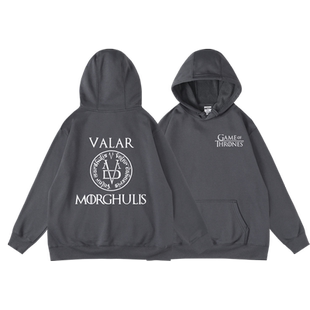 欧美冰与火之歌周边三眼乌鸦守夜人美剧印花衣服套头连帽卫衣男女