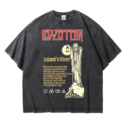 时尚潮流，舒适宽松落肩T恤