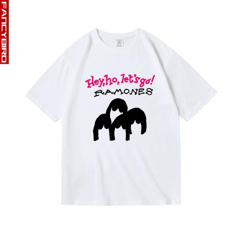 朋克美式摇滚乐队印花中性衣服