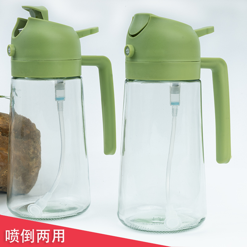 喷油玻璃壶喷雾瓶喷倒油两用