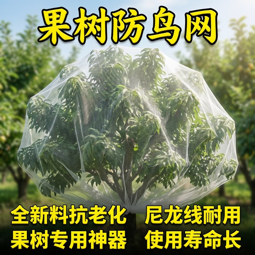 果树专用防鸟网罩全新料抗老化