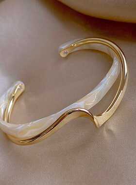 风网红潮气质饰品金属手镯手环