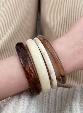 亚克力个性冷淡风手环