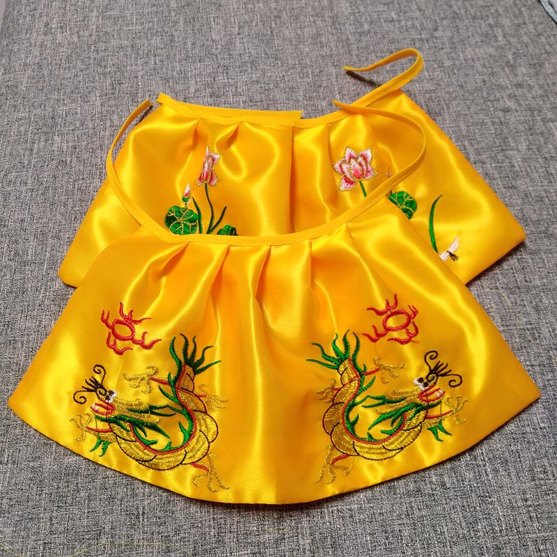 小号佛像披风佛袍观音衣服关公袍财神衣龙袍凤衣莲佛堂神袍红黄衣
