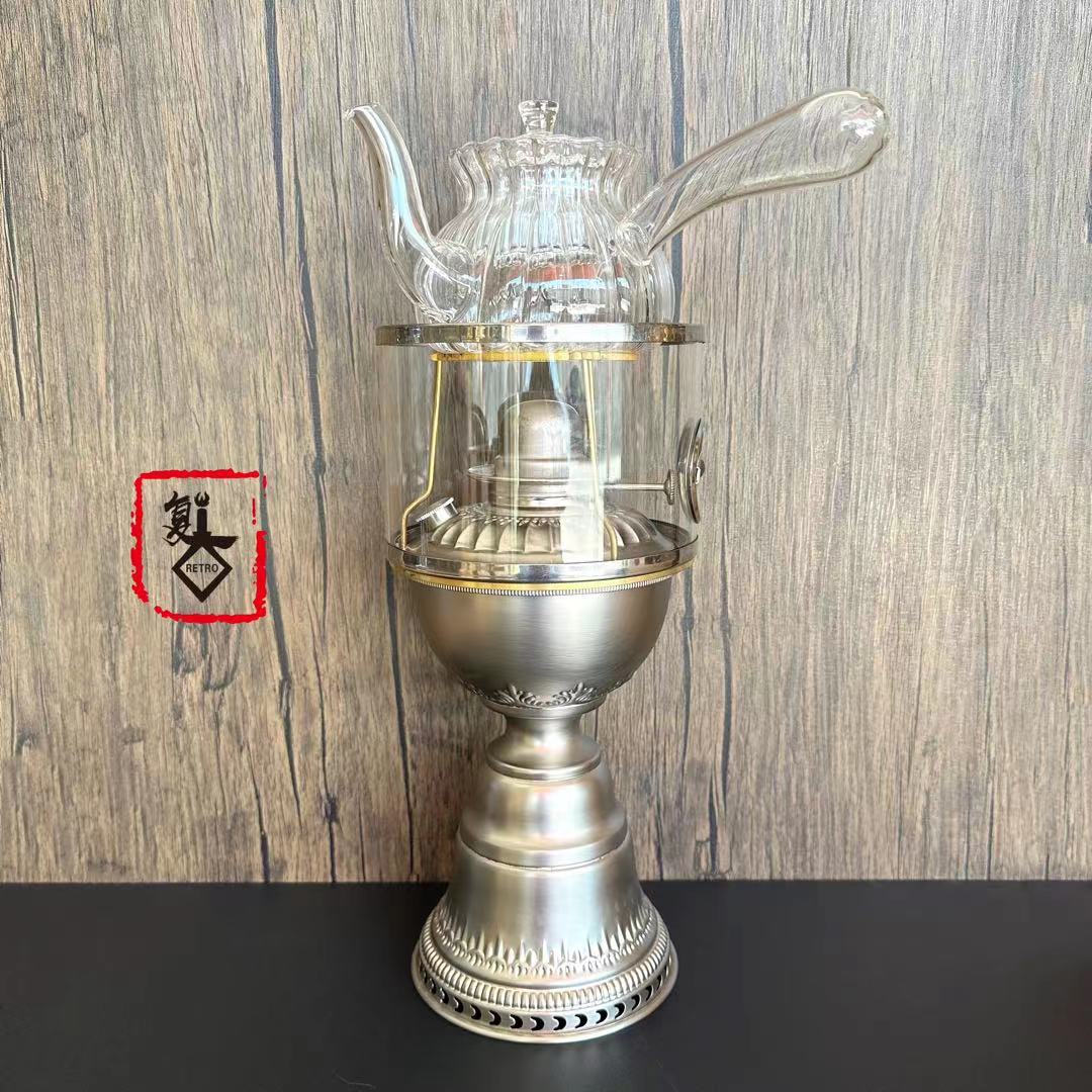 底部上链灯复古茶灯功夫茶煮茶炉