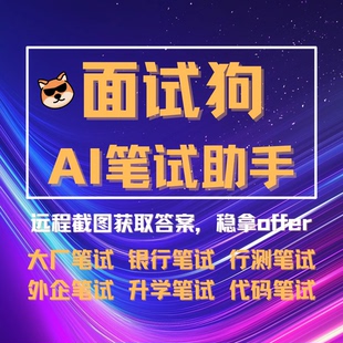 AI笔试助手 AI笔试辅助 答题提示 interviewcoder 直接拍自动发货